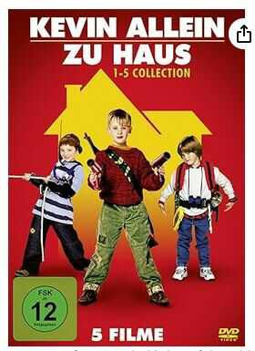 [Prime] Kevin 1 5   Allein zu Haus [5 DVDs]   13,77€ statt 19,61€