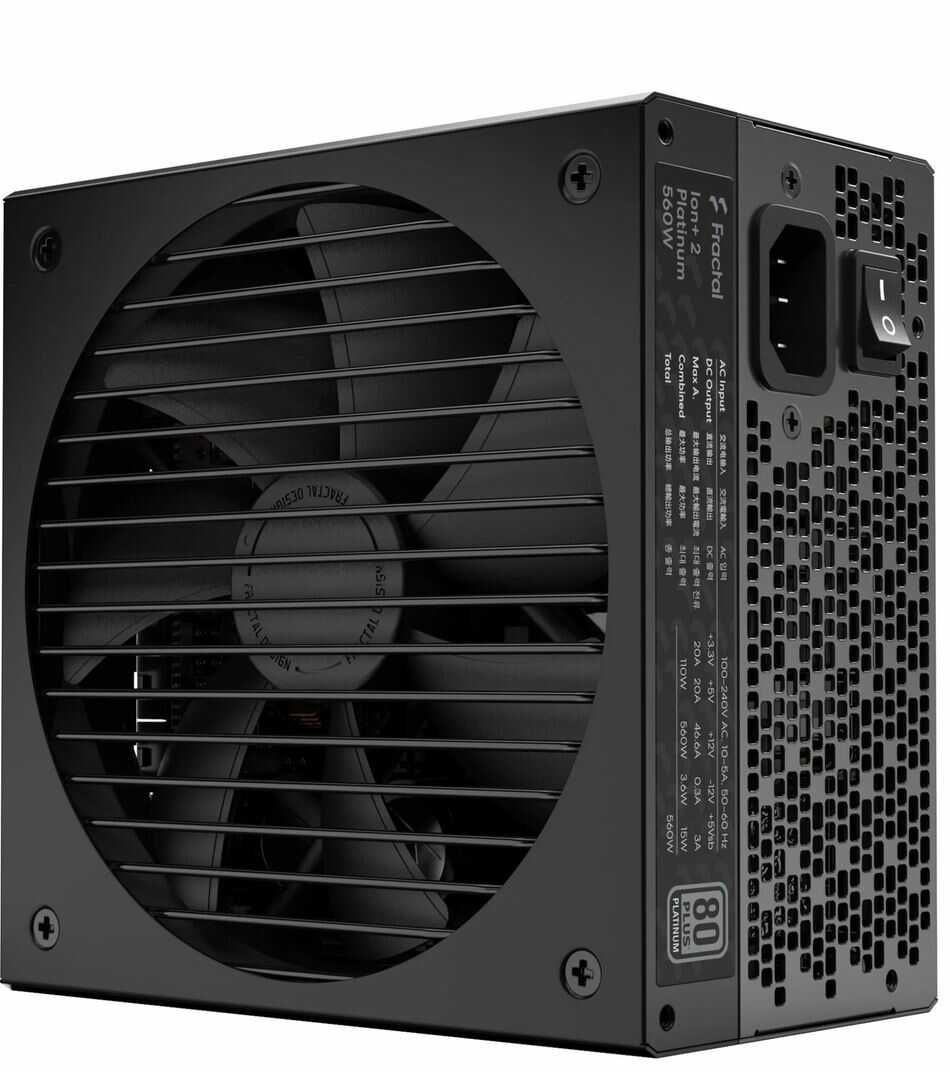 Fractal Design ION+ 2 Platinum 560W, PC Netzteil   87,89€ statt 135,02€