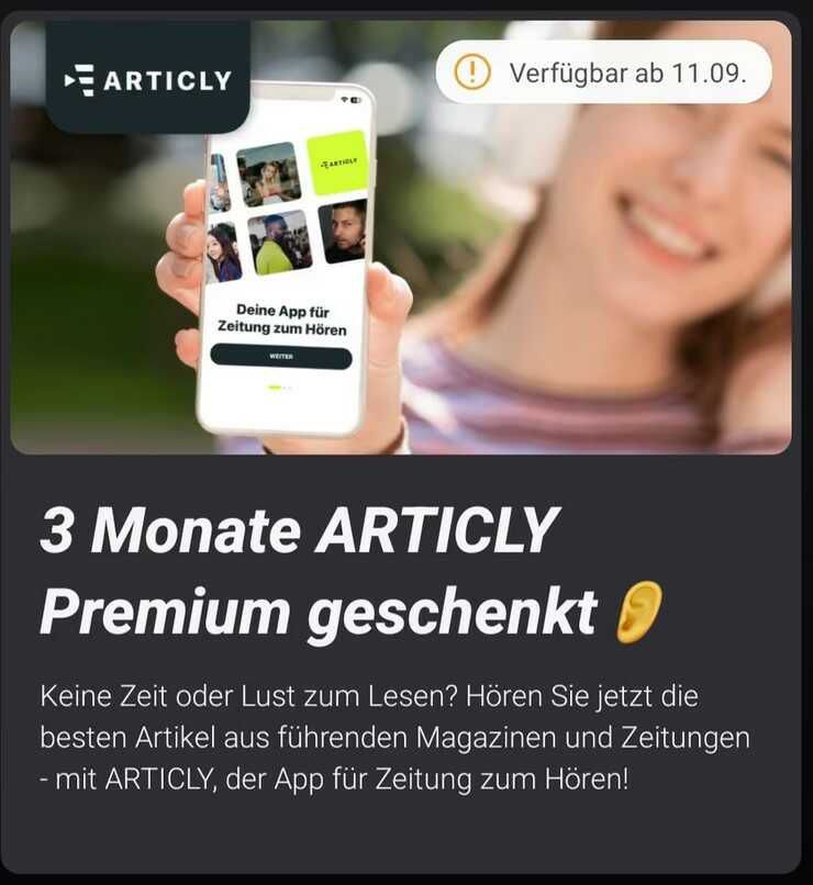 [Telekom Magenta Moments] 3 Monate Articly Premium kostenlos