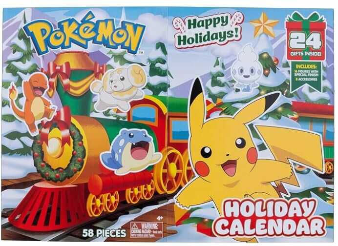 [Prime] Pokémon PKW3623   Battle Figure Adventskalender 2024   26,25€ statt 32,35€