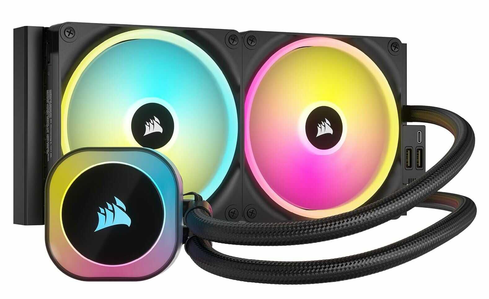 Corsair iCUE LINK H115i RGB Flüssig CPU Kühler   280mm AIO   84,89€ statt 114,90€