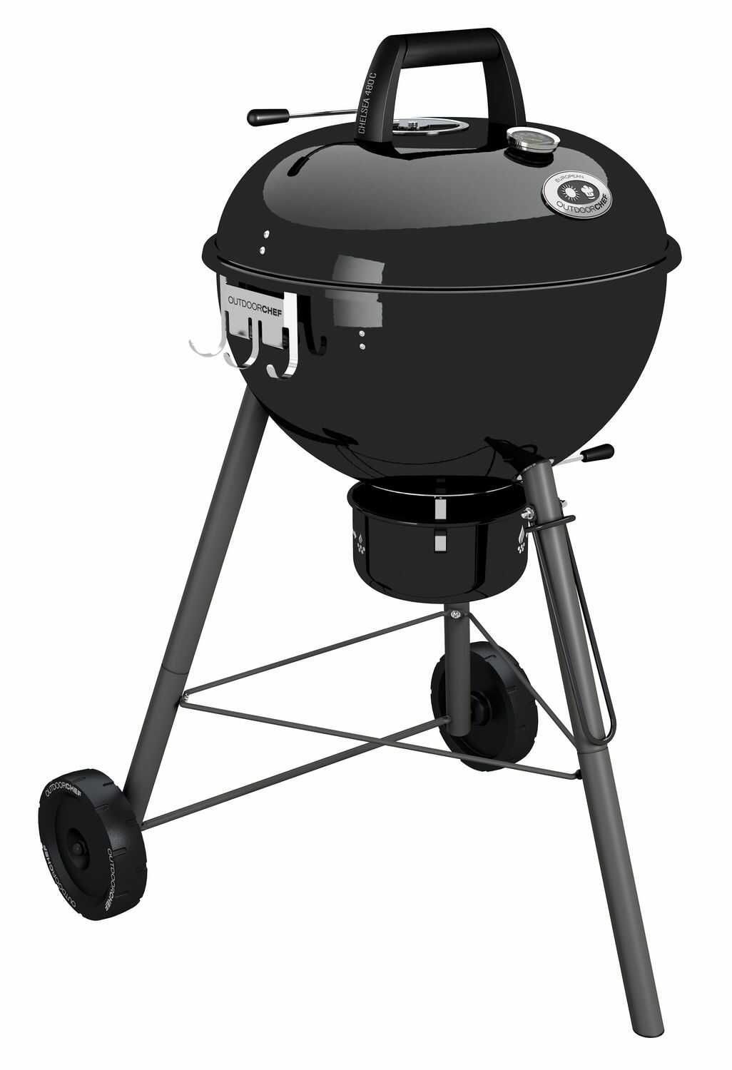 Outdoorchef Holzkohle Kugelgrill Chelsea 480 C für 84,90€ (Vergleich: 109,99€)