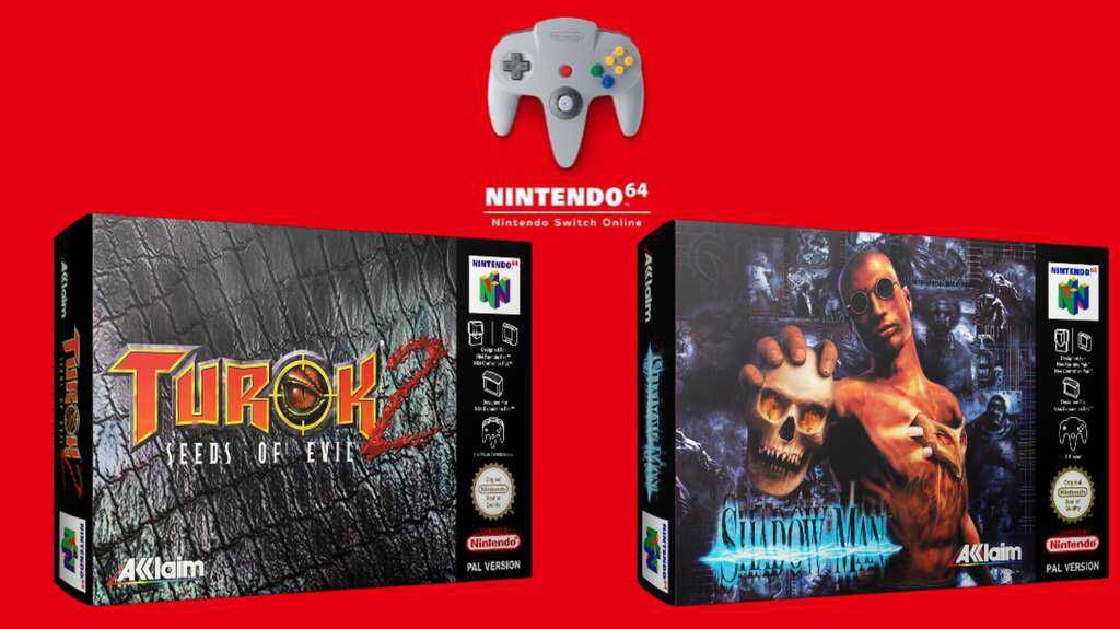 Turok 2: Seeds of Evil und Shadow Man (Nintendo 64) in Nintendo Switch Online + Erweiterungspaket