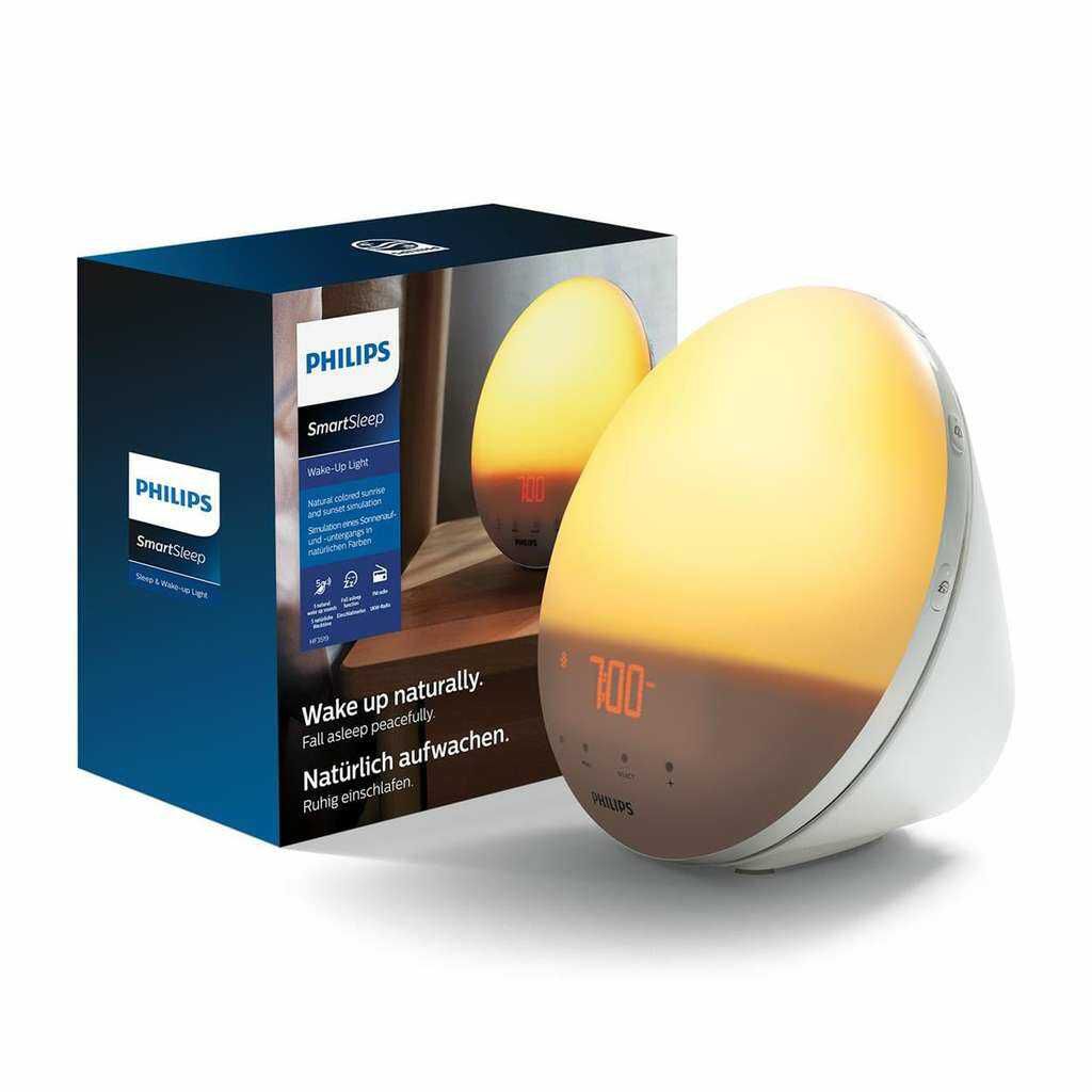 Philips Wake up Light, farbige Sonnenaufgangssimulation für 104,99€ PVG 129,99€