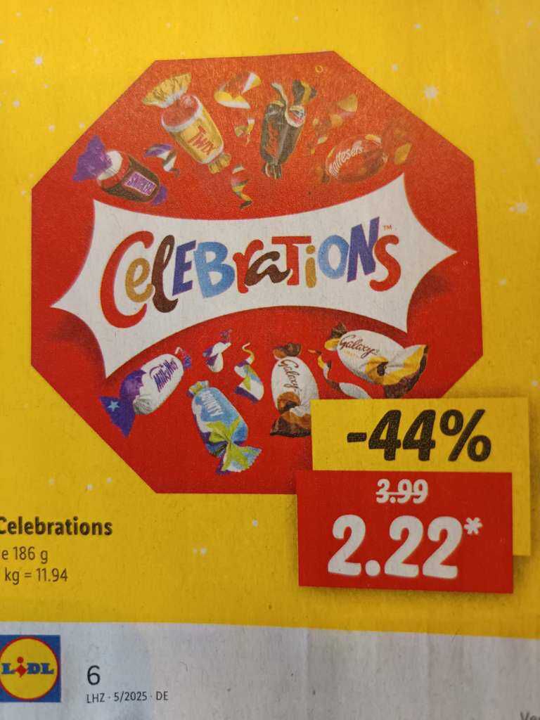 LIDL   Offline Celebrations 186 Gramm