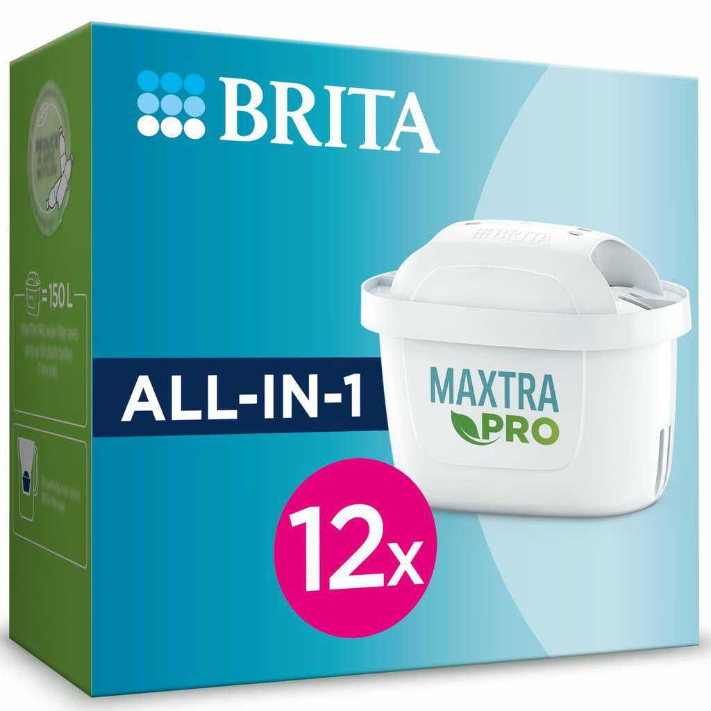 BRITA Filterkartuschen MAXTRA PRO All in 1 – 12er Pack (Sparabo)