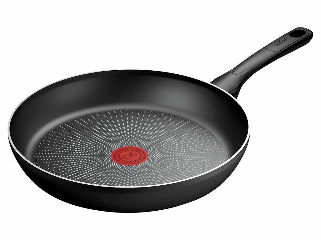 Tefal Pfanne, Ø 28 cm, Titanium Antihaftversiegelung Durchmesser: 28 cm Beschichtung: Titanium Antihaftversiegelung