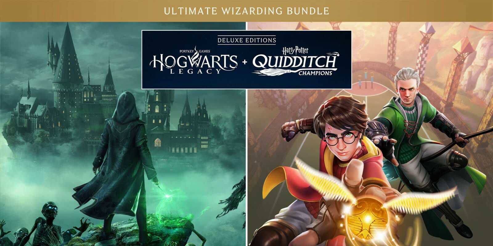 Switch Paket: Hogwarts Legacy + Harry Potter: Quidditch Champions Deluxe Edition für 29,99€ statt 99,99€