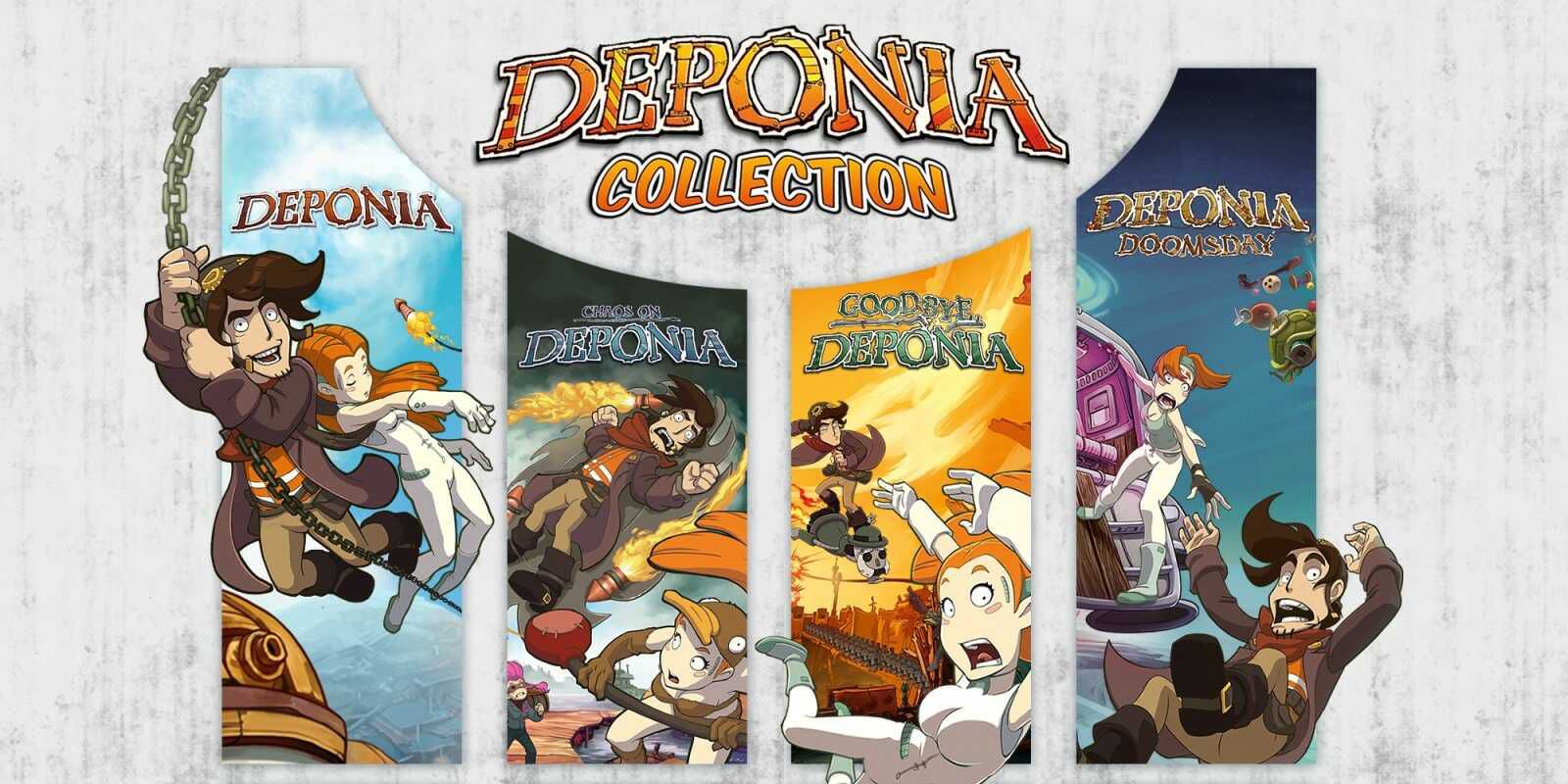 DEPONIA Collection für Nintendo Switch   4 Spiele 3,99€ statt  39,99€