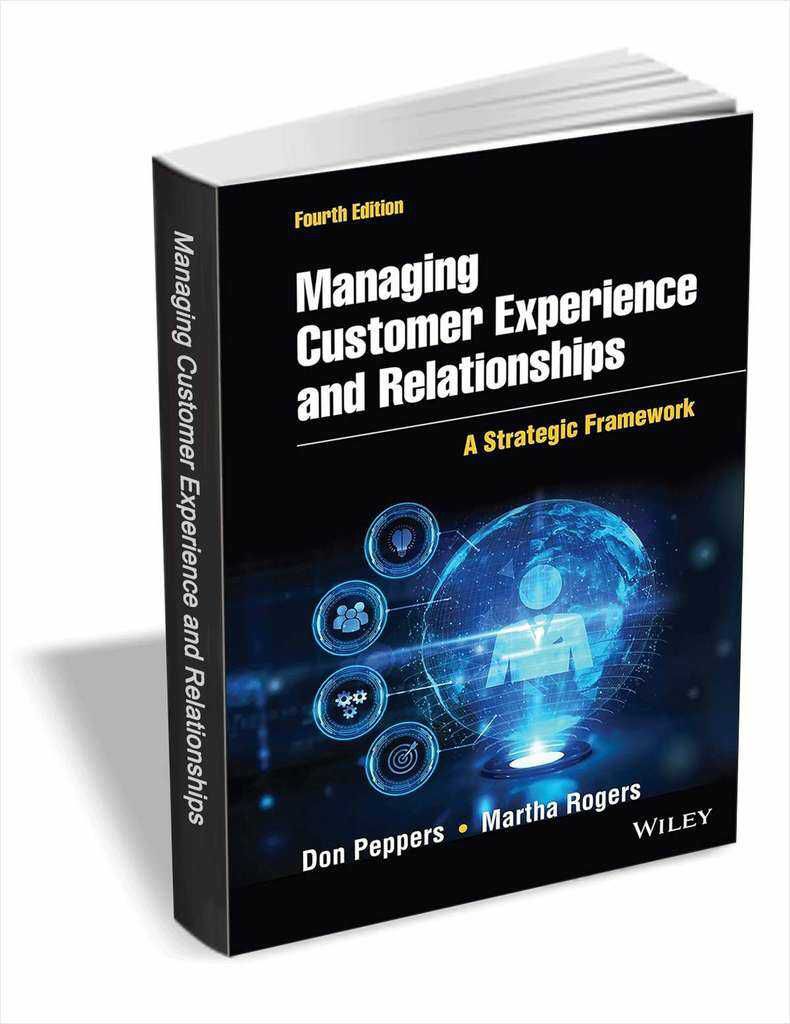 Gratis eBook   Tradepub, Englisch) Managing Customer Experience and Relationships: A Strategic Framework, 4th Edition  KOSTENLOS statt 74,19€ 