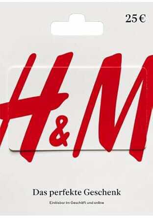 H&M 25€ Gutschein für 21.25€