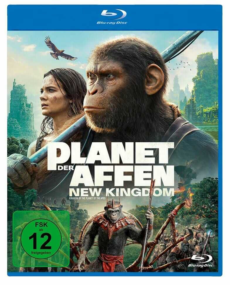 [Prime] Planet der Affen: New Kingdom [Blu ray]   13,60€ statt 16,59€