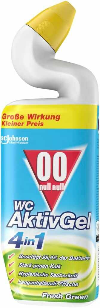 00 null null 4in1 Flüssiger WC Reiniger 1,34€  statt 1,95€