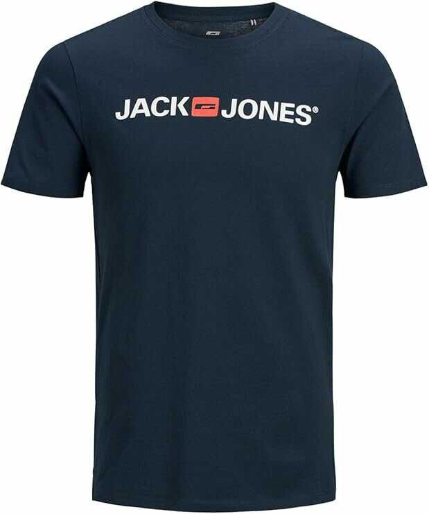 JACK & JONES Male T Shirt Logo Rundhals 9,90€ statt  14,99€