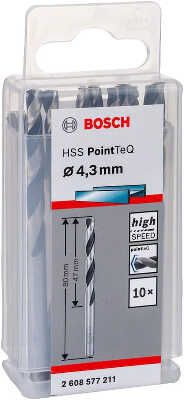 Bosch Professional 10 Stück HSS Spiralbohrer PointTeQ ab 7,51€ statt 12,71€