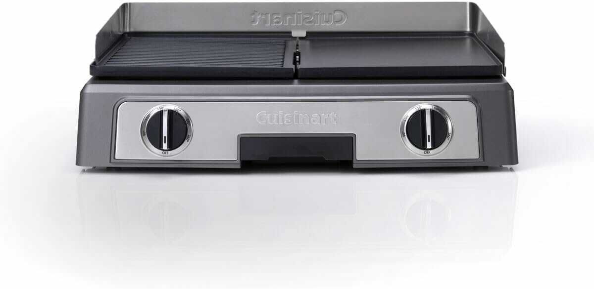 Cuisinart PL50E Tischgrill (2200W, 2 Grillplatten, antihaftbeschichtet) 69,90€ statt  181,44€