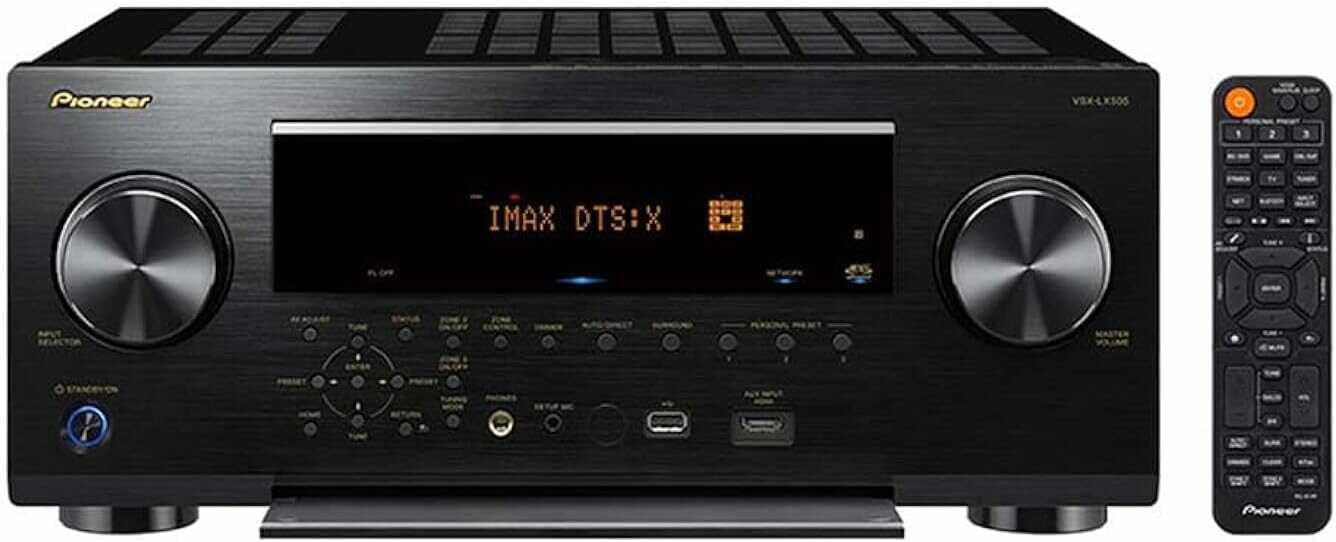 Pioneer VSX LX505 AV Receiver, 9,2 Kanäle, Schwarz 899€ statt  989,22€