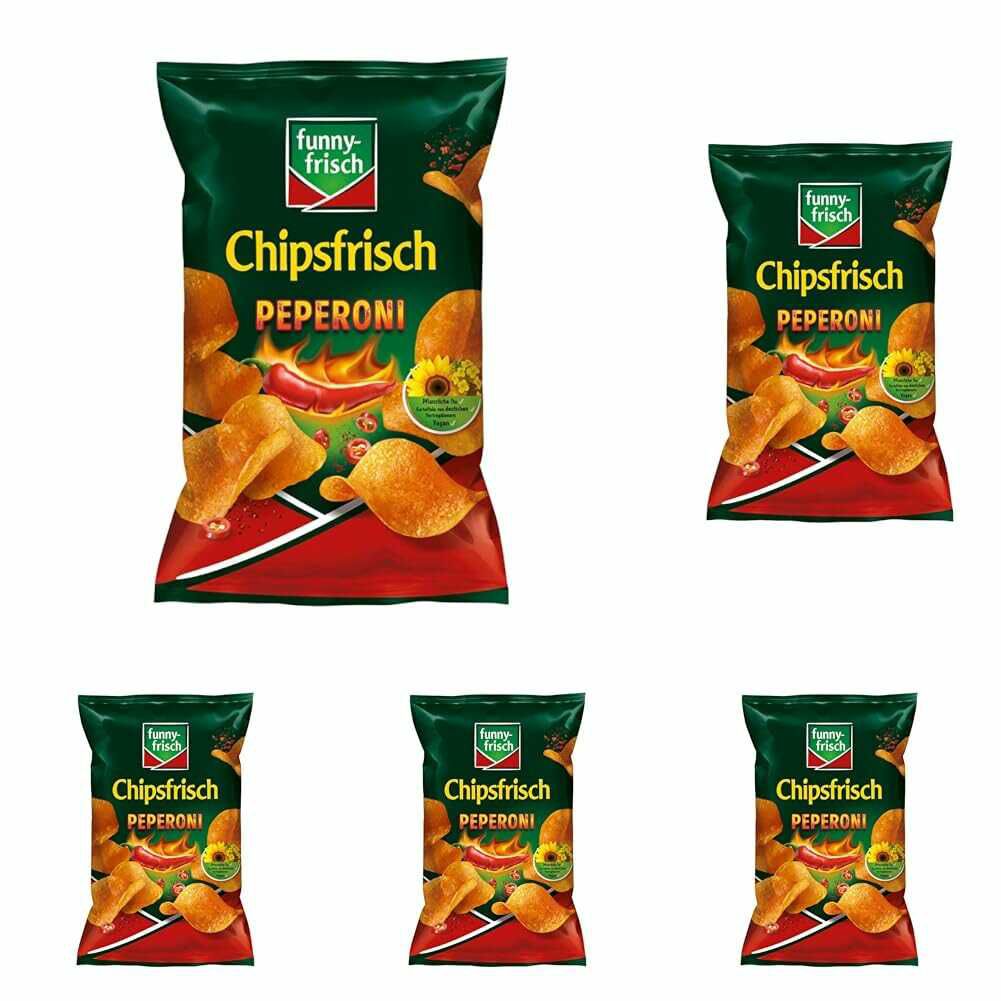 5er Pack funny frisch Chipsfrisch Peperoni 6,15€ statt  9,82€