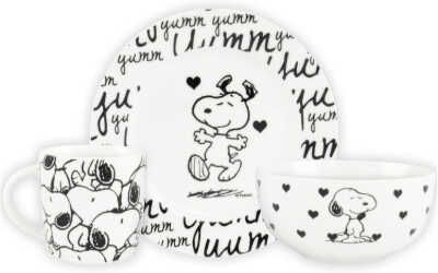 United Labels Snoopy Frühstücksset Kinder 3 tlg. für 14,95€ statt 23,85€