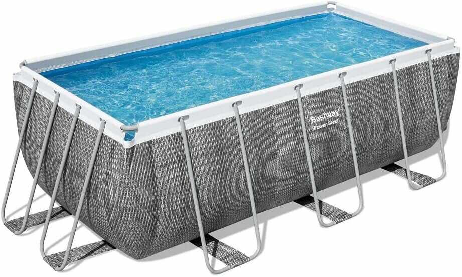 Bestway Power Steel Frame Pool Set mit Filterpumpe 412 x 201 x 122 cm 262,79€ statt  393,90€