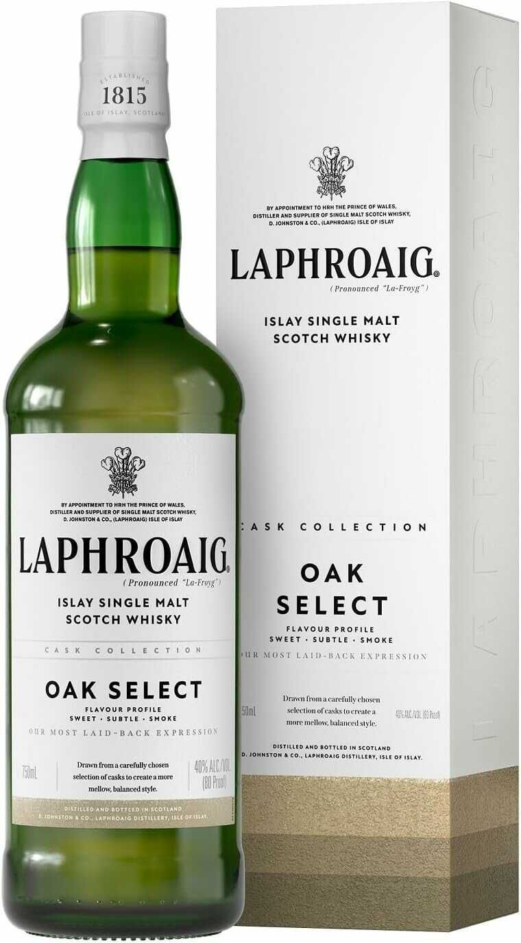 Laphroaig Oak Select  25,64€ statt  30,49€