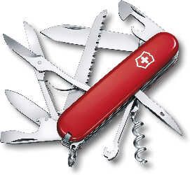 Victorinox Schweizer Taschenmesser Huntsman rot für 30,99€ statt 34,62€