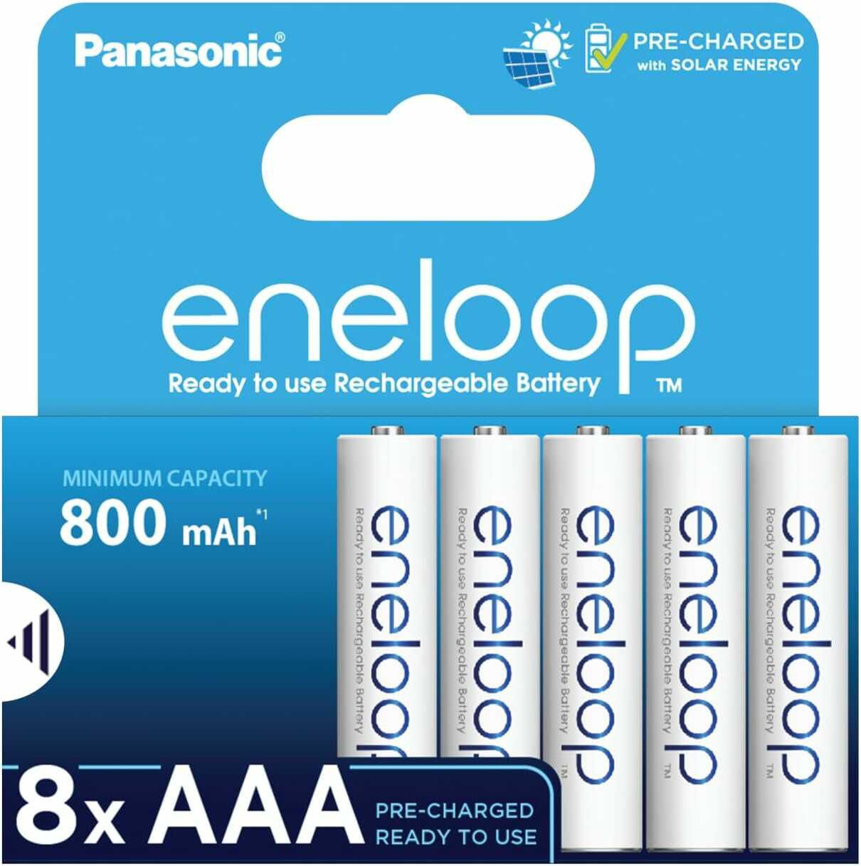 eneloop, AAA/Micro NI MH Akku, 8er Pack 13,99€ statt  19,99€