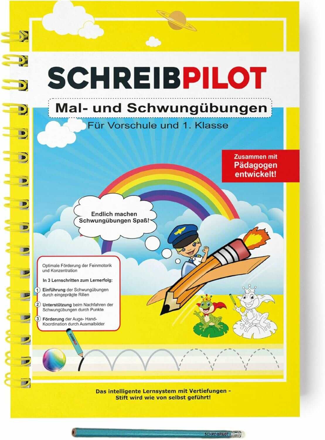 SCHREIBPILOT Mal  und Schwungübungen 5,99€ statt 12,99€