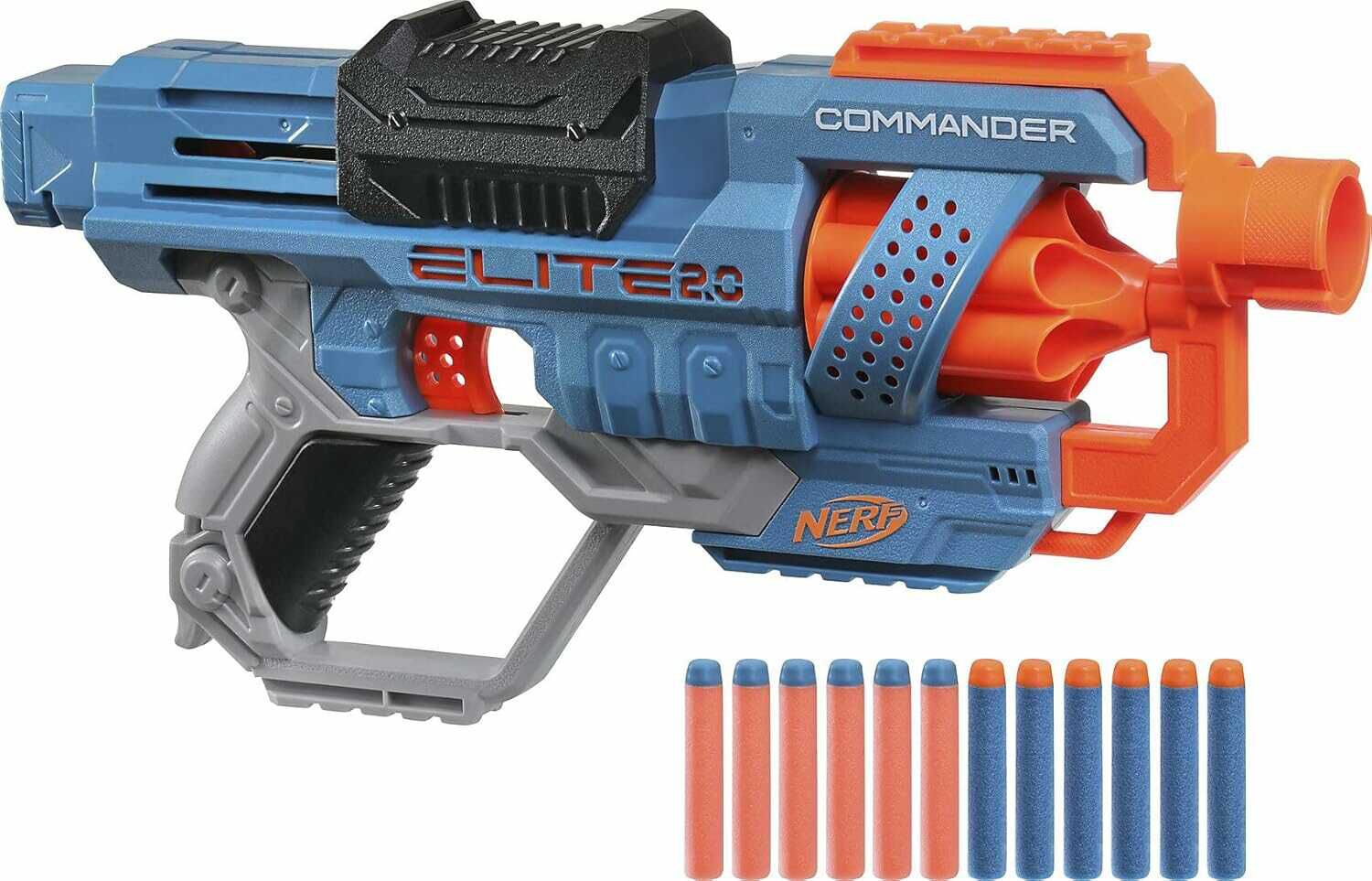 NERF Elite 2.0 Commander RD 6 Blaster 8,99€ statt  13,85€