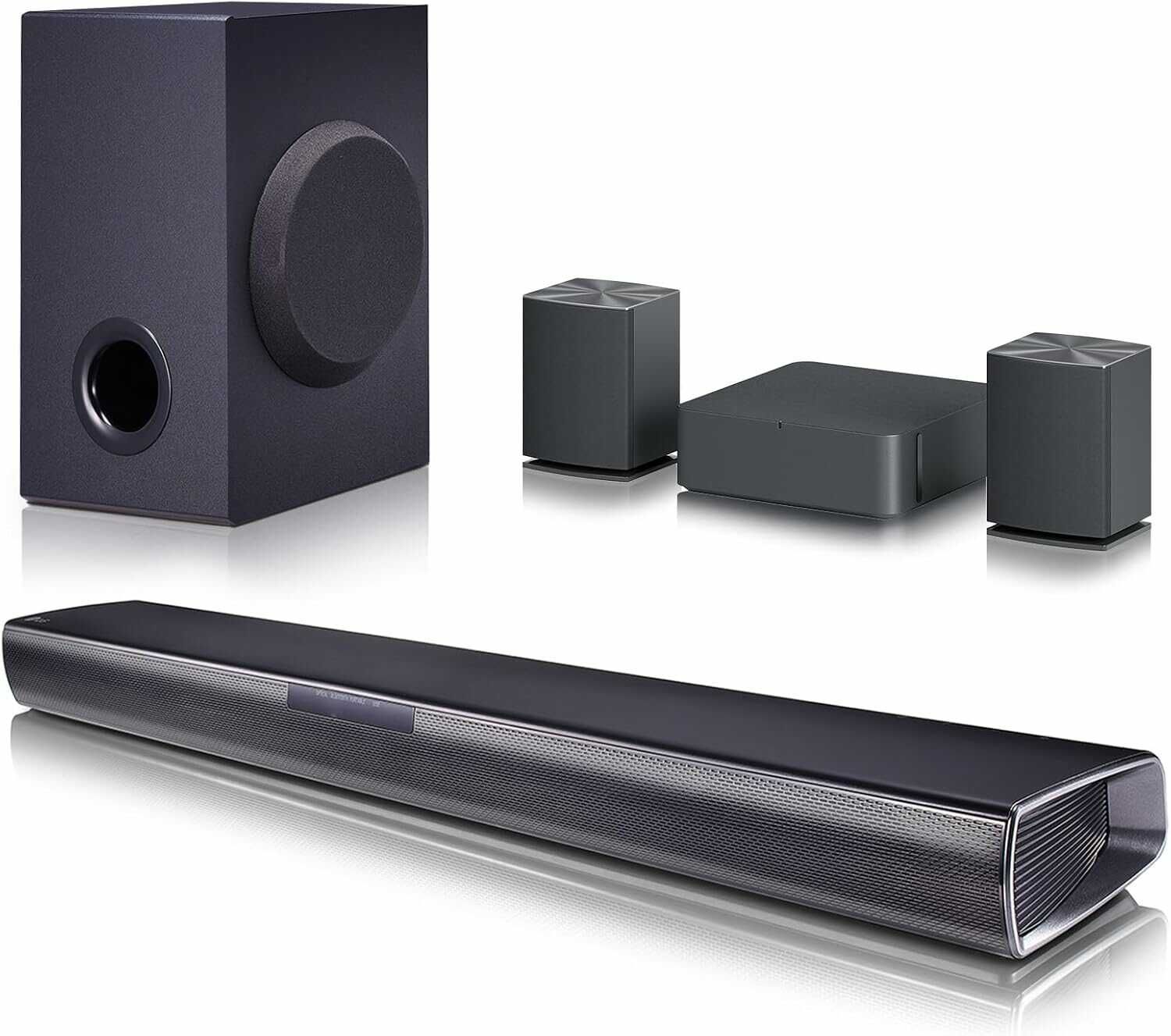 LG SQC4R 4.1 Soundbar (220W) mit kabellosem Subwoofer und Rücklautsprechern 129,99€ statt  167€