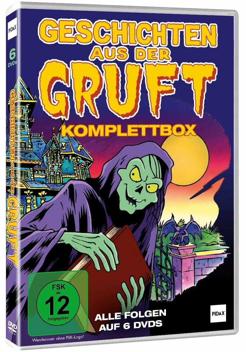 Geschichten aus der Gruft (Tales from the Cryptkeeper)   90er Horror Zeichentrick Serie auf 6 DVDs   Kompettbox 33,33€ statt 40,79€