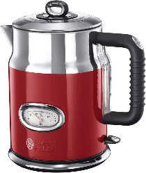 Russell Hobbs Retro Wasserkocher, 1,7 Liter, rot für 39,99€ statt 59,99€