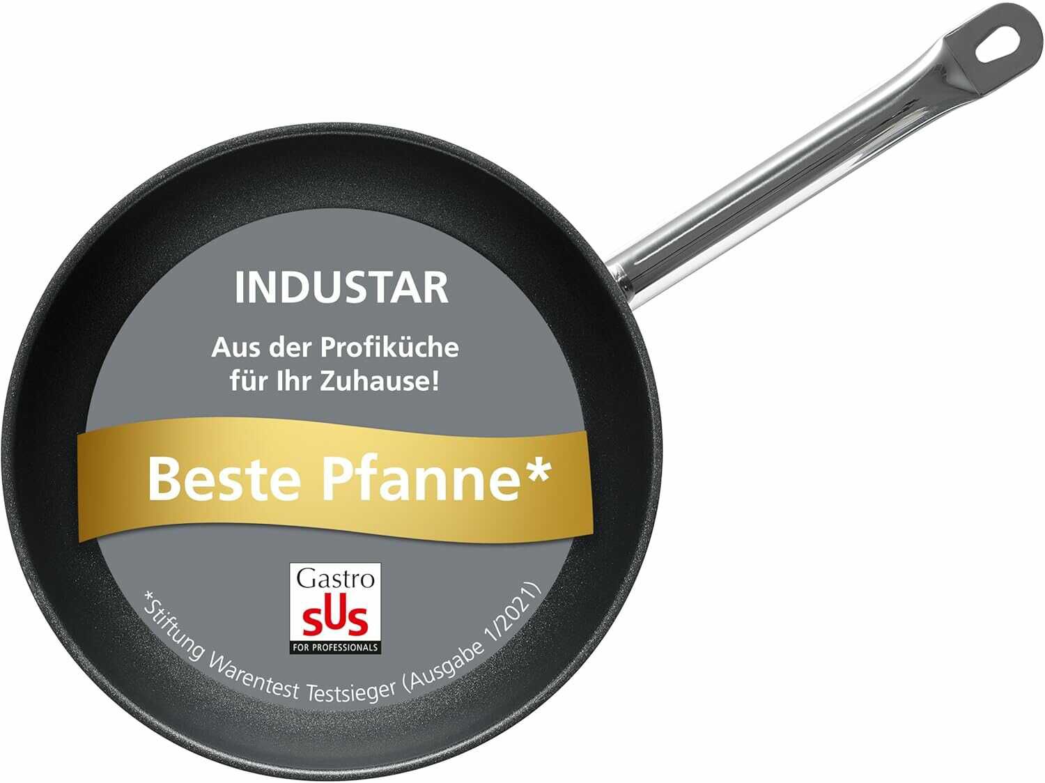 GastroSUS Industar Bratpfanne   Testsieger Stiftung Warentest (1/2021) 51,17€ statt  56,17€