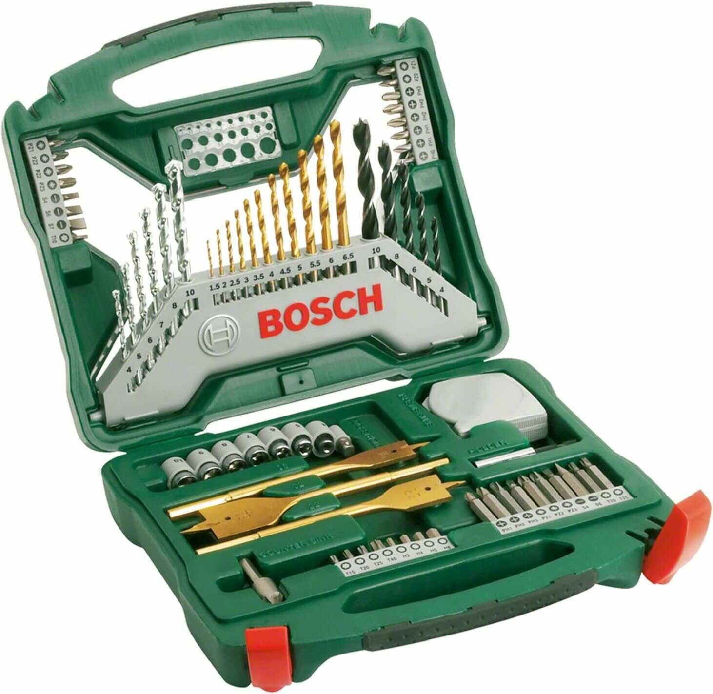 Bosch Accessories Bosch 70tlg. X Line Titanium Bohrer und Schrauber Set für 18,99€ PVG 22,88€