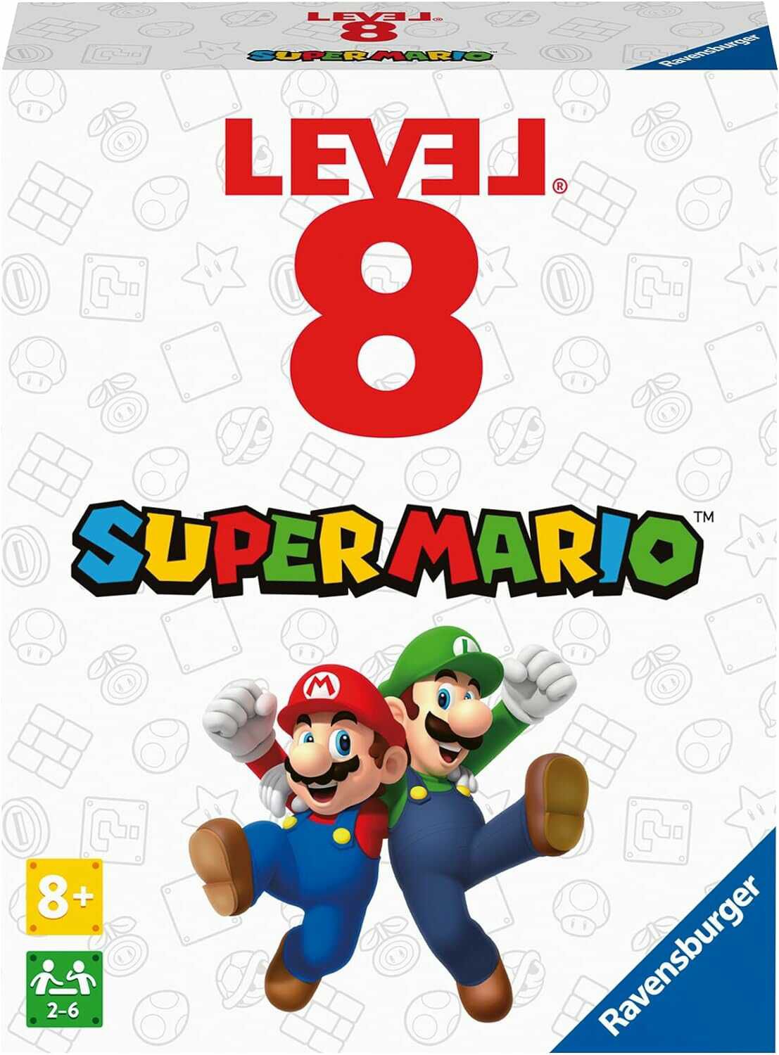 Ravensburger 27343  Super Mario Level 8, Das spannende Kartenspiel  7,49€ statt 11,29€