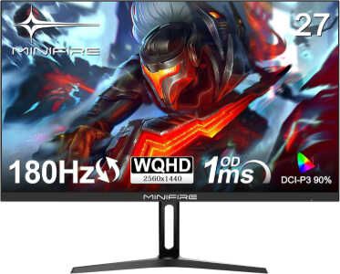 Minifire Gaming Monitor 27 Zoll, 180 Hz für 152,99€ statt 179,99€