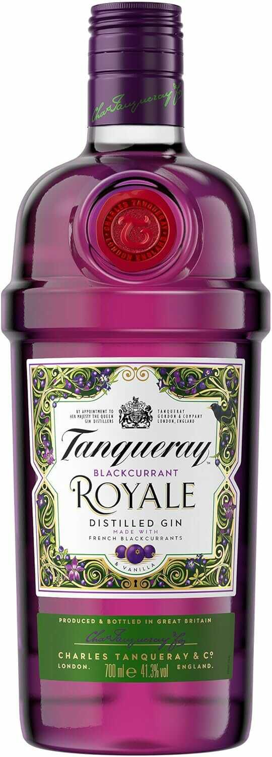 Tanqueray Blackcurrant Royale Gin, Flor de Sevilla oder Rangpur Lime für je  14,24€ statt  21,28€