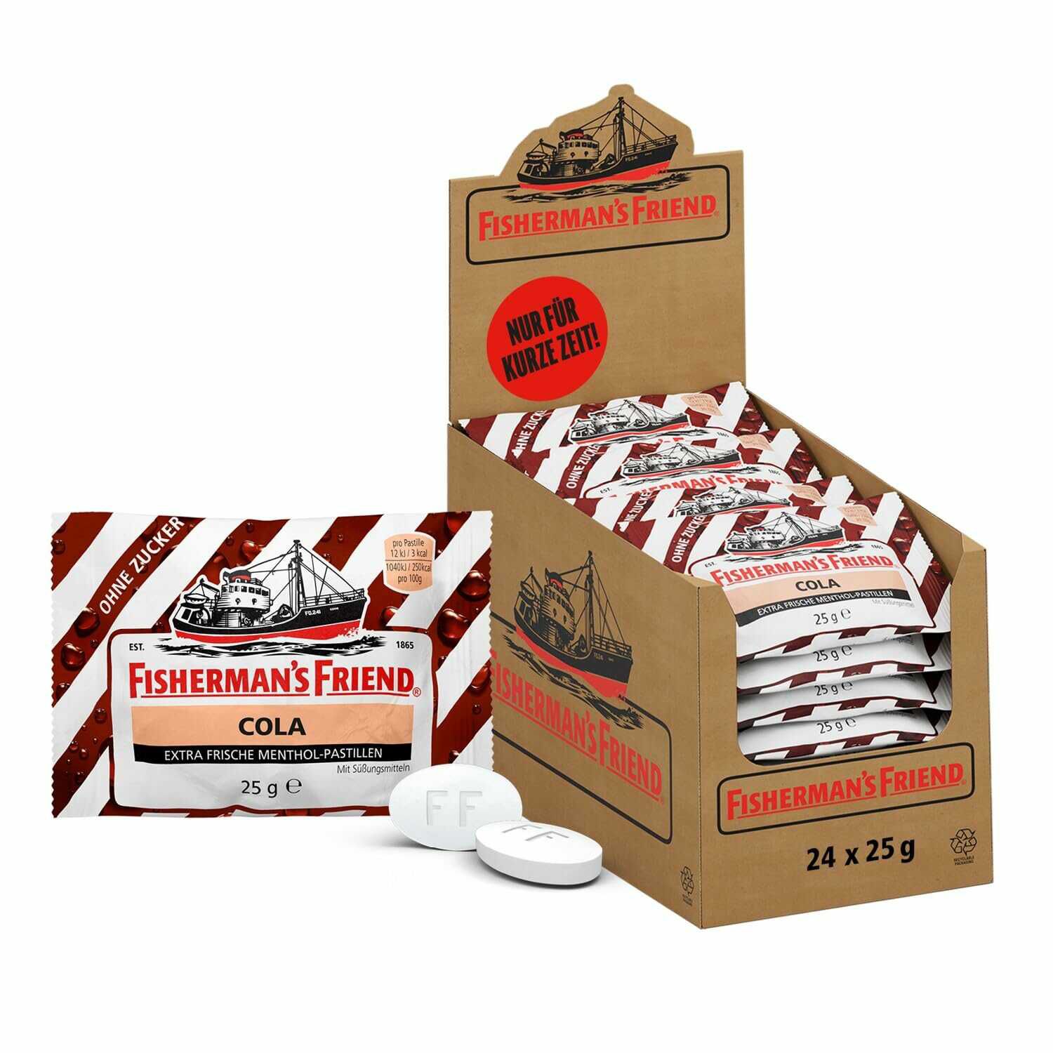 Fishermans Friend Cola 24 x 25g Vorratsbox 11,50€ statt  24,99€