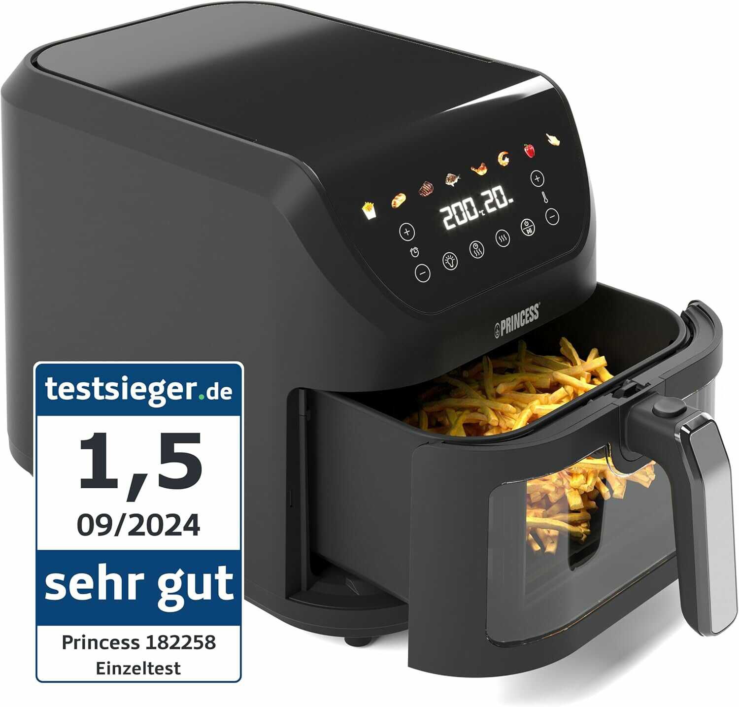 Princess SlimFry Heißluftfritteuse 8 L  79,99€ statt  109,99€