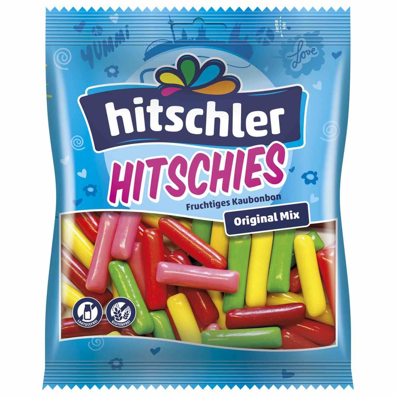 Hitschies Fruchtiges Kaubonbon Original Mix, 150 g 1,04€ statt  1,89€