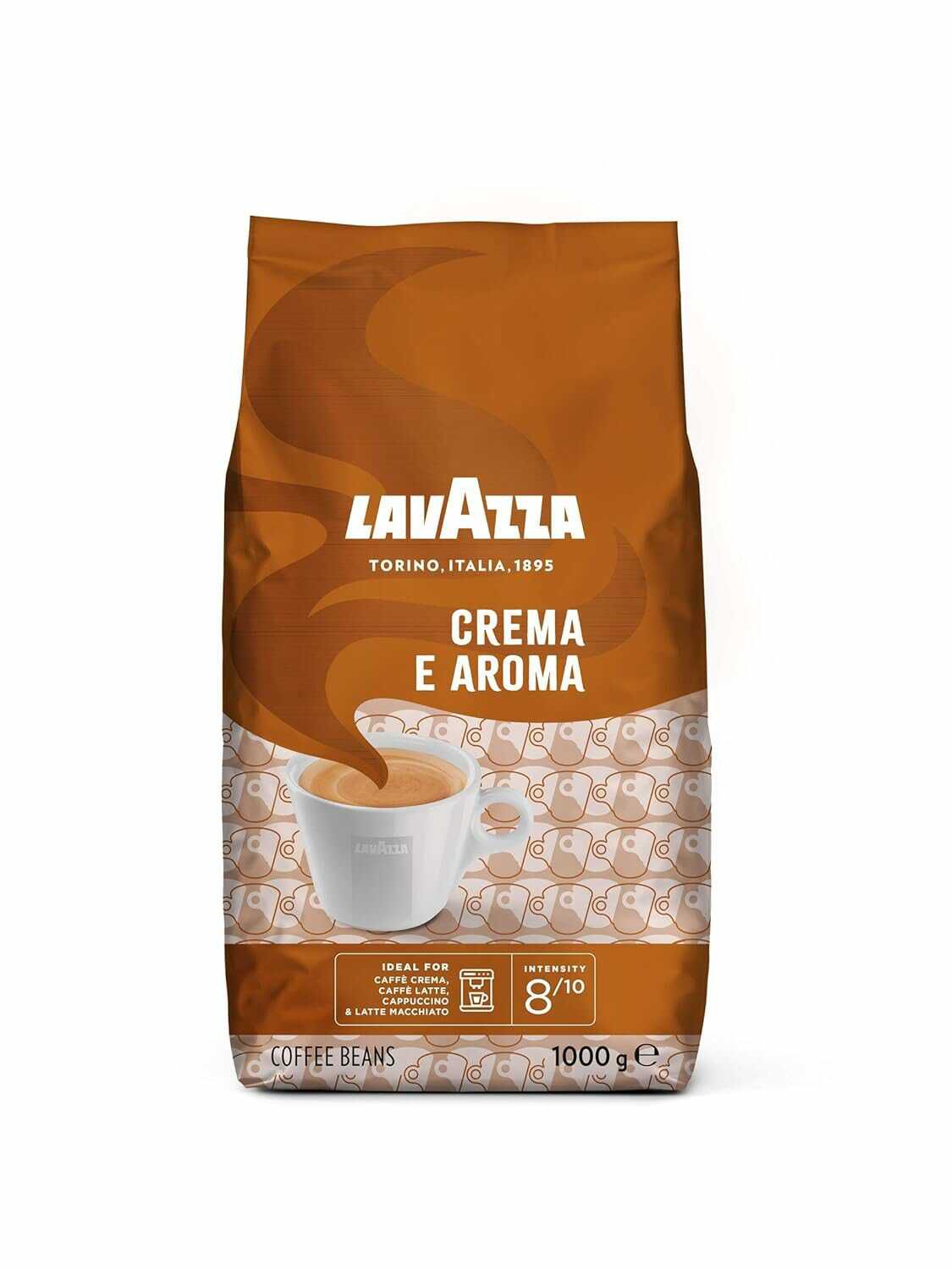 Lavazza, Crema e Aroma, Arabica und Robusta Kaffeebohnen 10,34€ statt  17,99€