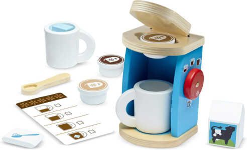 Melissa & Doug 9842 Holzset Spiel Kaffeemaschine für 9,68€ statt 29,99€