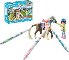 Playmobil 71640 Horses of Waterfall   Kreativset mit Pferd und Stiften für 12,64€ statt 17,49€