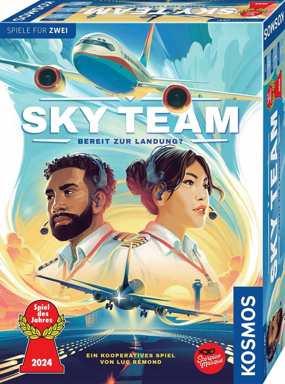 BESTPREIS: KOSMOS 684044 Sky Team für 20,99€ statt 25,00€– (Spiel des Jahres 2024)