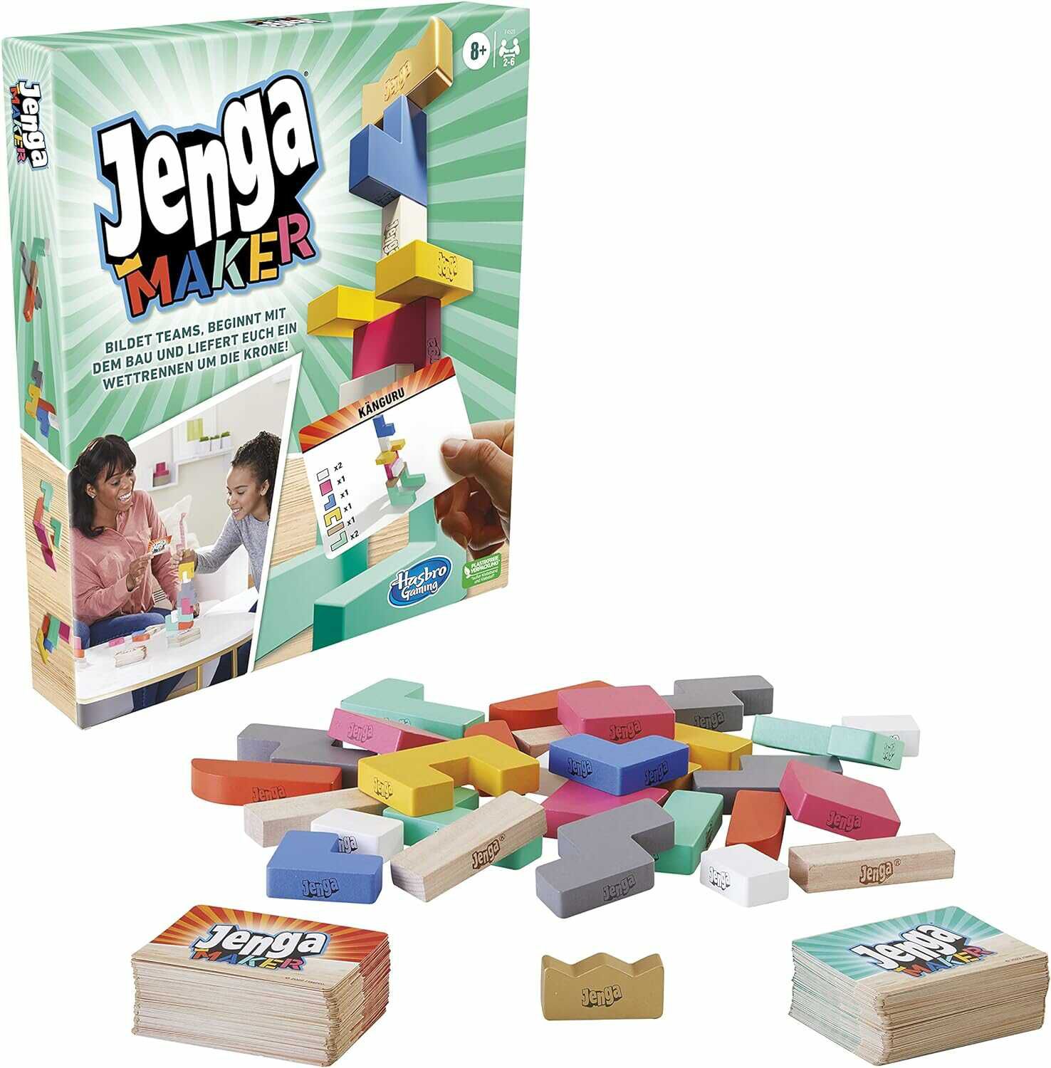 Hasbro Gaming Jenga Maker 10€ statt  14,99€