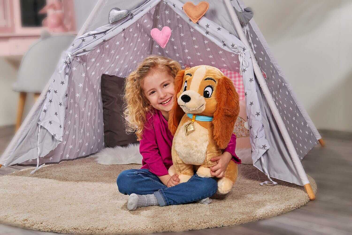 Simba 6315876184   Disney Klassik Plüsch Susi, 45cm  Für 15,89€ PVG 29,92€