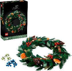 LEGO 10340 Icons   Weihnachtskranz für 69,90€ statt 83,51€