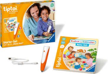 Ravensburger 00112 tiptoi   Starter Set: Stift und Bilderbuch Meine Welt für 43,96€ statt 52,98€