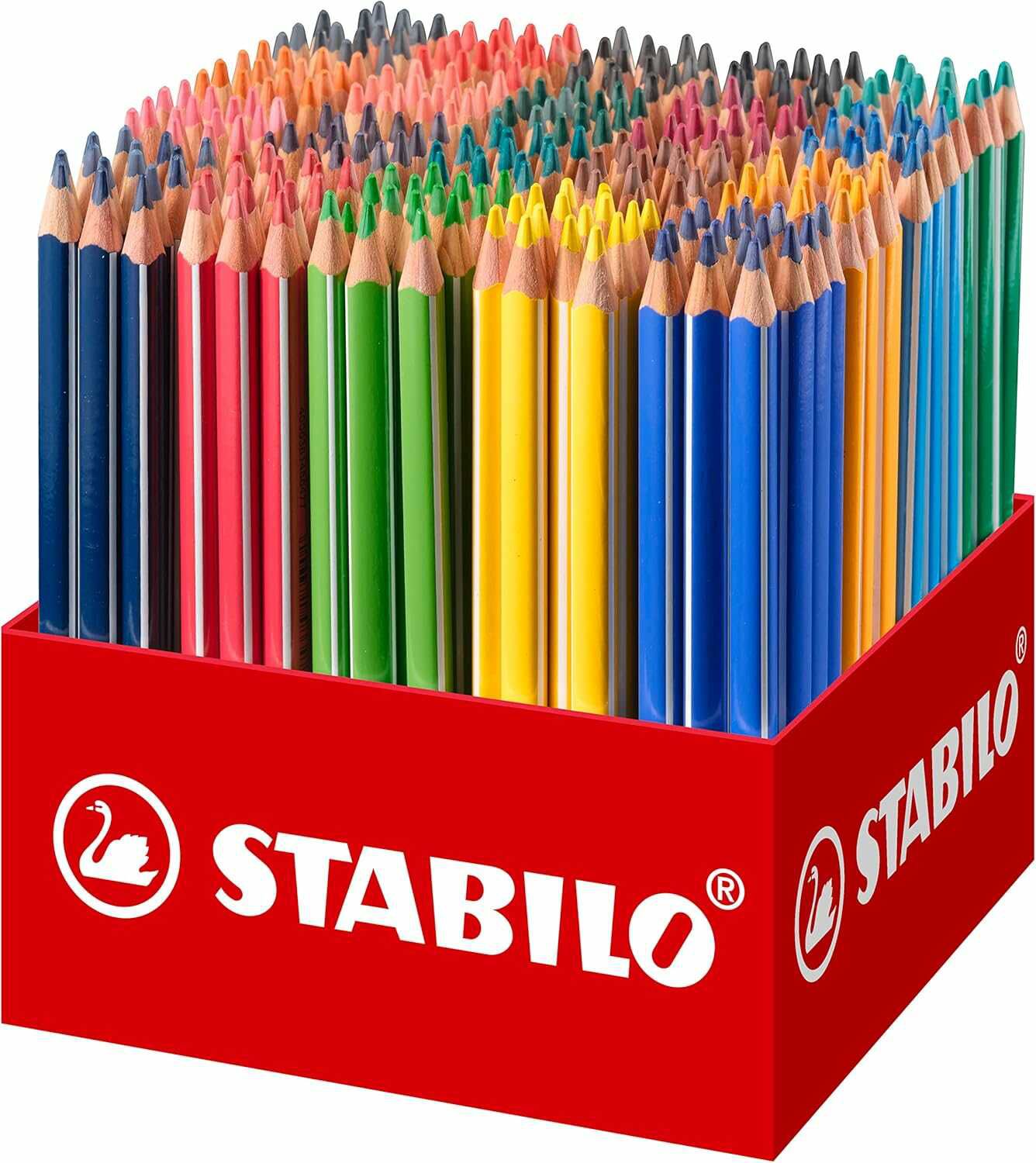 300er Pack STABILO Trio dick Dreikant Buntstift 95,42€ statt  100,44€