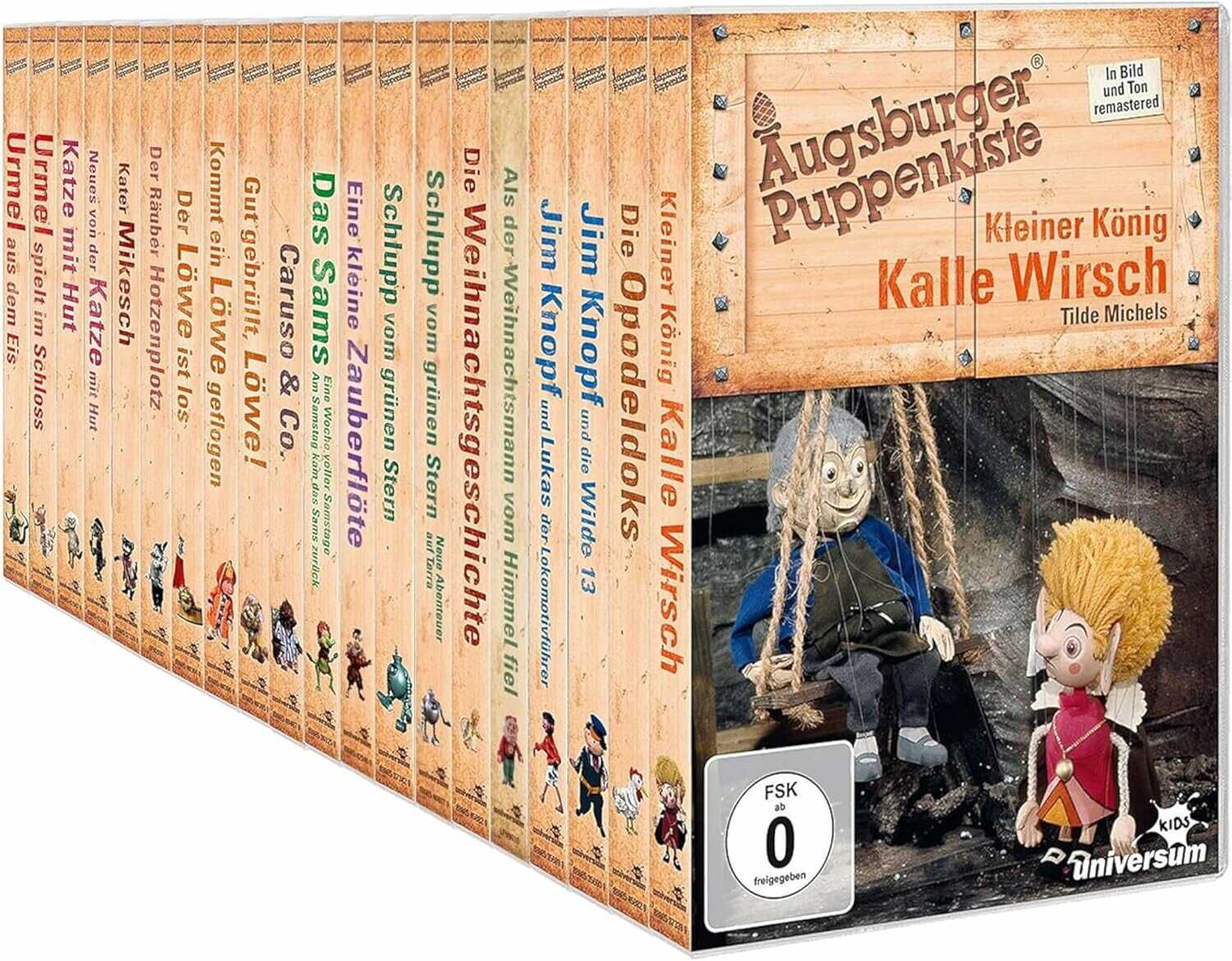 Augsburger Puppenkiste: Die ultimative Edition mit 21 Geschichten (DVD) 99,97€ statt  118,61€